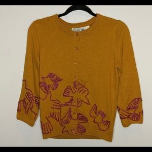Anthropologie Sweaters - Anthro Field & Flower Knitted Dove Cardigan Anthropologie Sweaters - Anthro Field & Flower Knitted Dove Cardigan